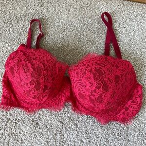 Red Lace Dream Angels Victoria’s Secret Bra